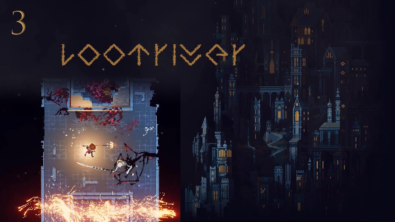 Loot River/ №3/ Начинаю с копья и она имба, убиваю всех и своего первого босса "Многие в одном"