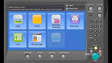 Xerox® WorkCentre® 5945 Family Locating the Software Level on the UI No Audio
