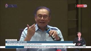 21 DIS 2024 BERITA PERDANA – PRESTASI MENTERI: PM PUAS HATI, ADA RUANG UNTUK DIPERBAIKI