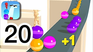 Stack Rider - Gameplay All Levels #20 | IOS, Android