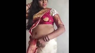 MALLU AUNTY HOT DANCE | BIG BOOBS | SEXY CUTE DANCE