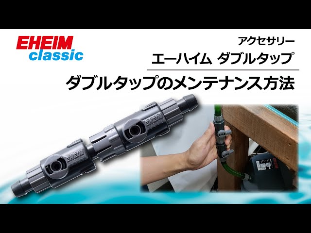 EHEIM】エーハイム ダブルタップのメンテナンス方法 - YouTube