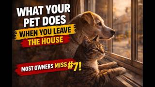 🐾 What Your Pet Does When You Leave the House (The Hidden Behavior Most Owners Never See)