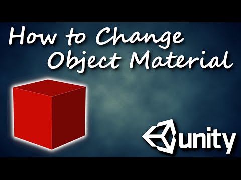 Unity: How to Change Object Material by Script C#