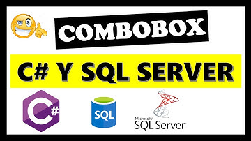 Llenar COMBOBOX desde Base de Datos con C# y SQL Server ✅