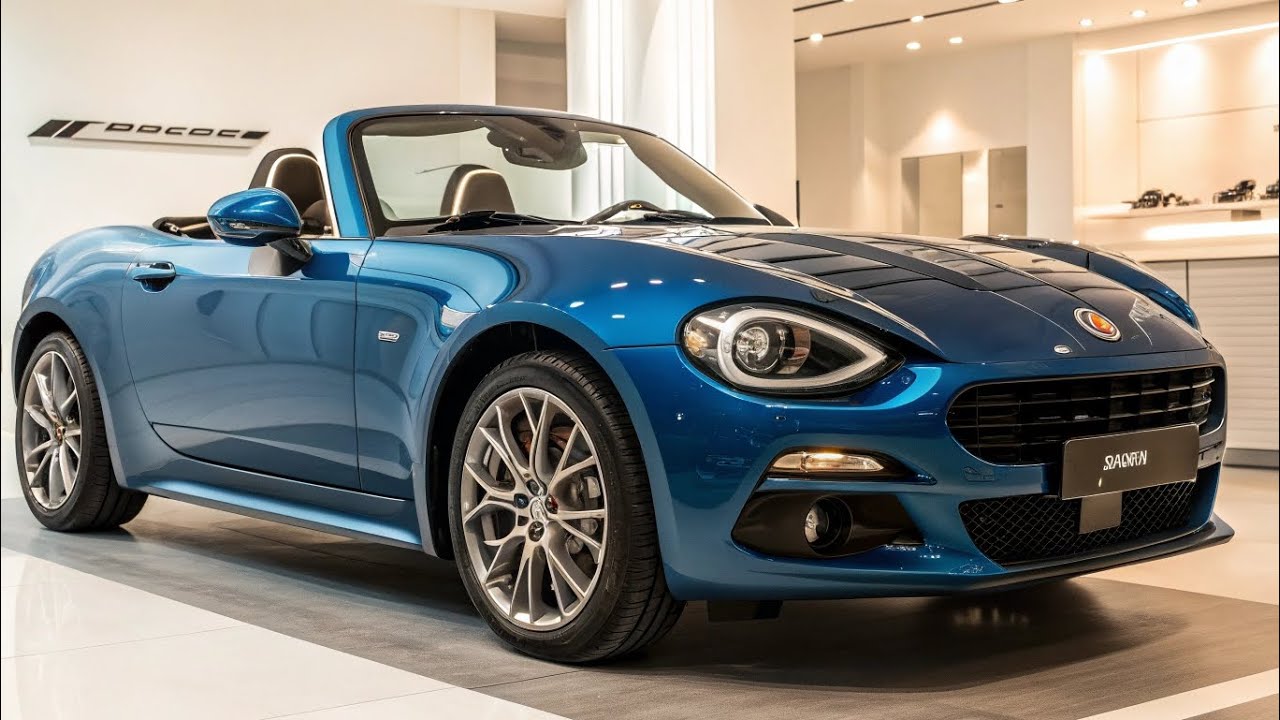 :🚗✨ Fiat 124 Spider | Italian Classic Roadster ❤️🔥 