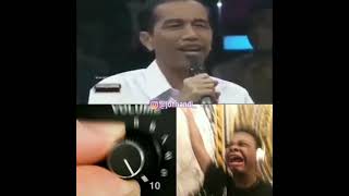 Momen Pakdhe Jokowi bernyanyi \