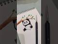 cute Panda 🐼😱 #trending #ytshorts #viral #shorts #youtubeshorts #song #shortvideo #art #ytshorts
