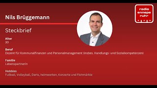 Bürgermeisterwahl 2025 - Kandidatencheck Hattingen: Nils Brüggemann (parteilos)