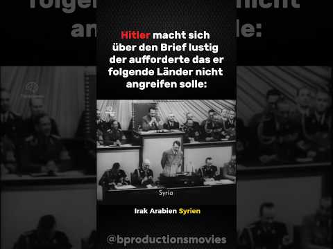 Hitler macht sich über den Brief lustig #ww2 #history #geschichte thumbnail