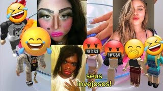 história roblox com slime pov _sua porcentagem de beleza é?a mas bonita ganha 500k robux