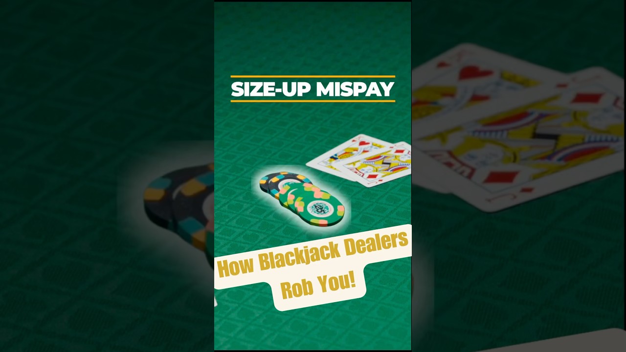 Beware of a Blackjack Dealer Mispay Scam