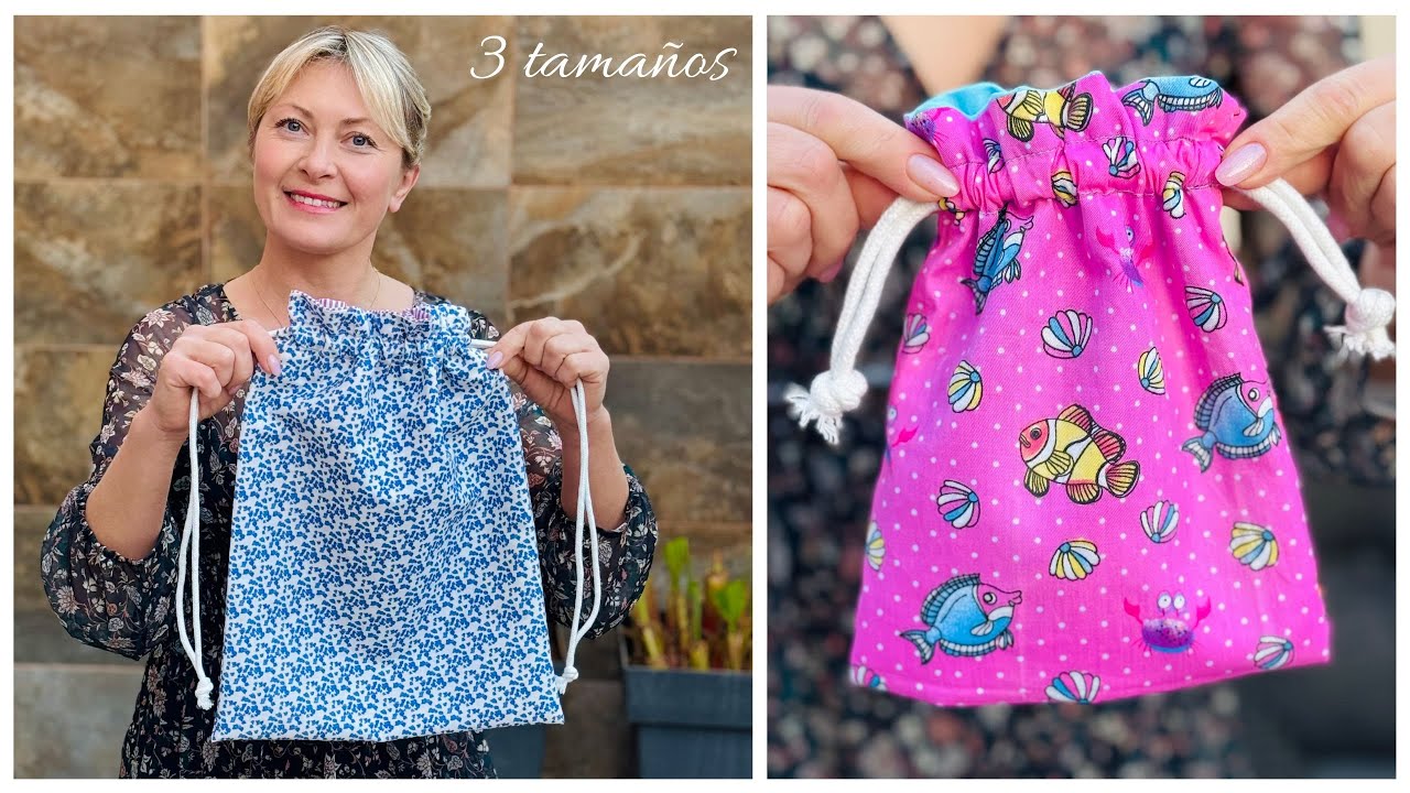 COSE CON ESTA TÉCNICA MÁS FÁCIL BOLSAS DE ALMACENAMIENTO