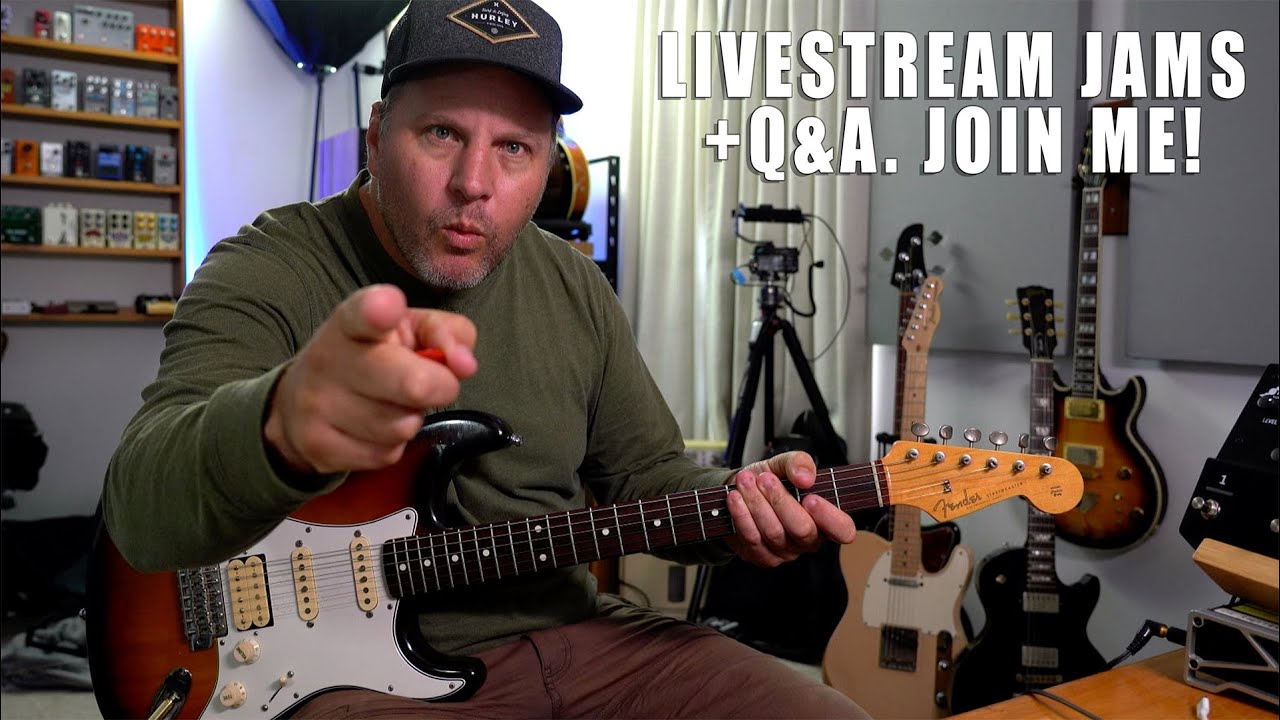 Jamming Tunes, Q+A and My Tube Amp is Back!