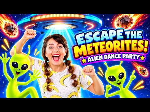 🛸 CAN YOU ESCAPE THE METEORS!!?? 🚀  DANCE WITH ALIENS?? 👽