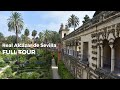 Seville  come visit the real alczar de sevilla 4k