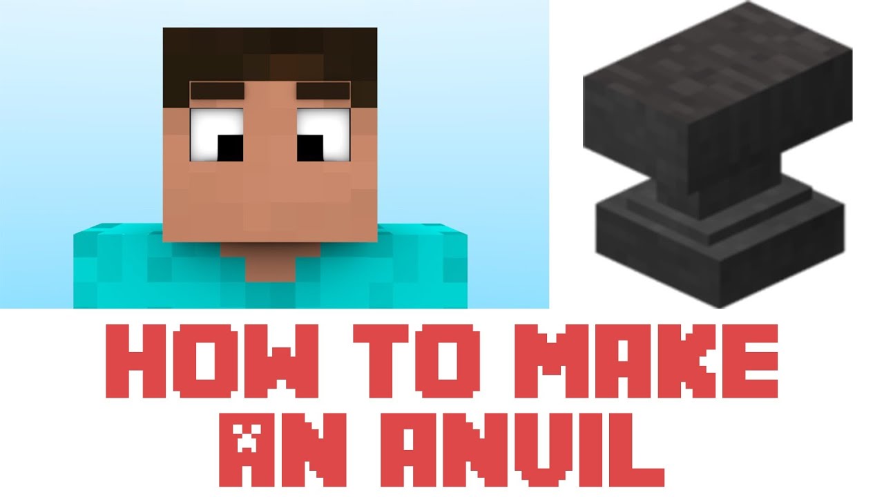 Anvils and item repair - Minecraft 101