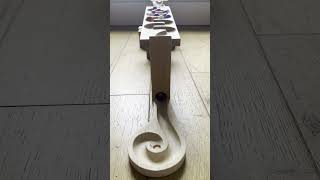 Marble Run Race ☆ HABA Slope cement truck excavator #ASMR #マーブルランレース