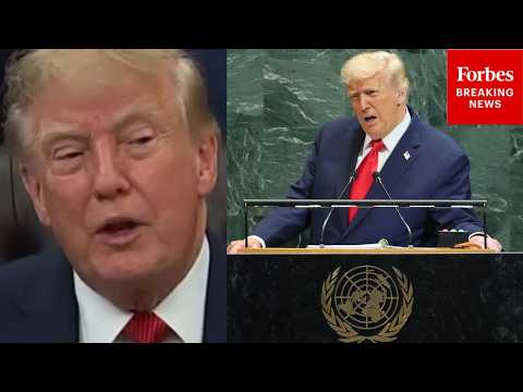 'Probably, They Did That On Purpose': Trump Rehashes Teleprompter Debacle At UN General Assembly