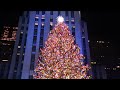 Rockefeller Center tree lights up Midtown