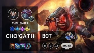 Cho'Gath Bot vs Ezreal - EUW Challenger Patch 10.9