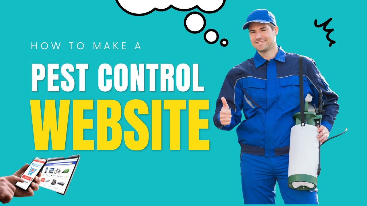 How to Make a Pest Control Business site Fast, Cheap & Easy! YouTube