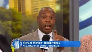 Michael Winslow Is The Man With 10,000 Voices! | Studio 10