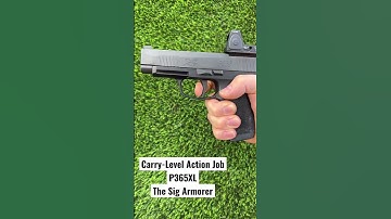 *Crisp* P365 Trigger-Job 🙌 from The Sig Armorer. #subscribe #shortsfeed
