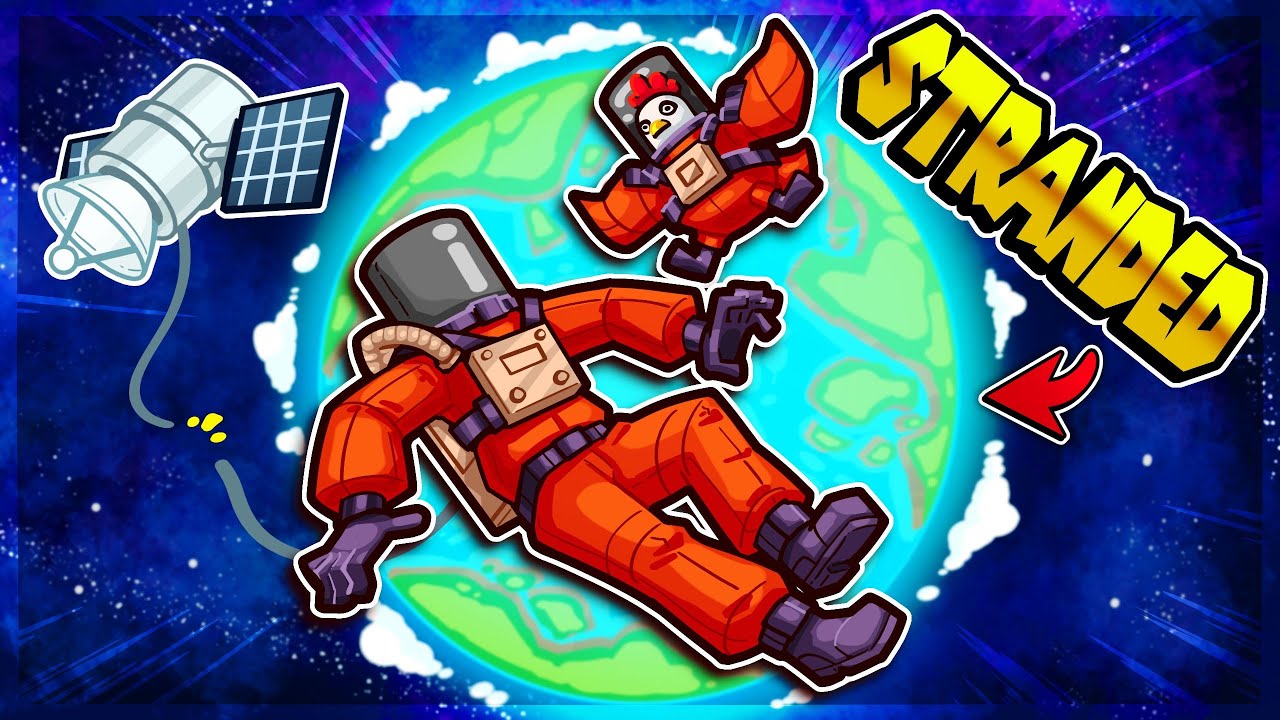 Forced to survive in outerspace with a chicken