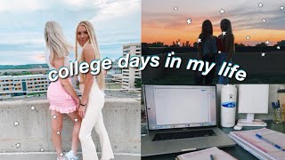 college days in my life- studying, friends, workouts, Syracuse University