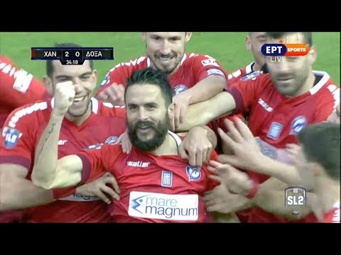 ⚽️ Χανιά - Δόξα Δράμας 2-1 Στιγμιότυπα | Super League 2 | 11η αγ. {6.1.2020}