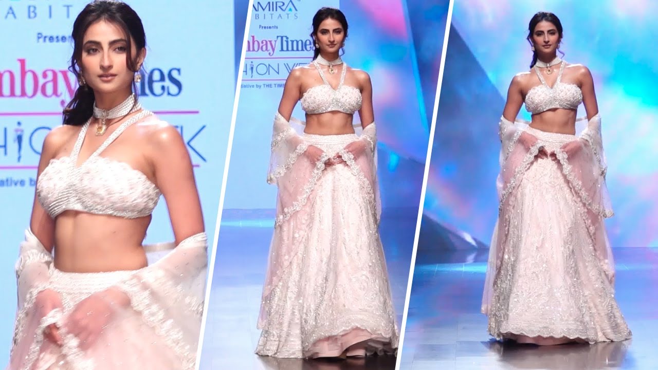 Palak Tiwari फैशन डिजाइनर Cherie D के लिए Bombay Times Fashion Show में बनी Showstopper