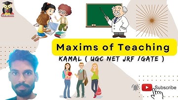 Maxims of Teaching  || Teaching Ke Fundamental Principle #teachingaptitudeclass  #ugcnetpaper
