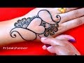 So Amazing Heart Henna Design | Very beautiful mehndi designs for hand | 2019