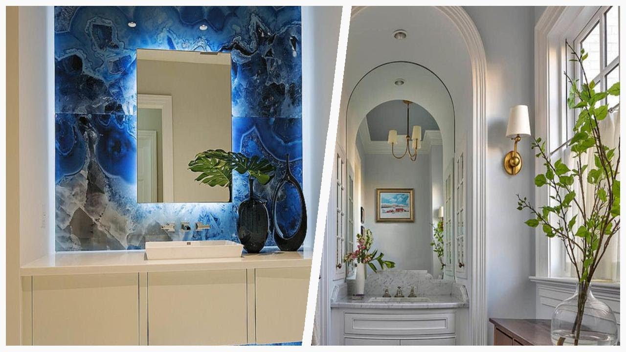 75 Luxury Powder Room With White Design Ideas You'll Love 💎
