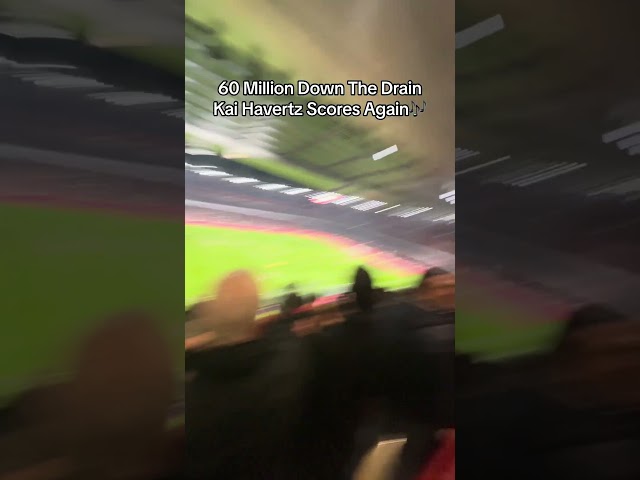 Arsenal Fans Sing Kai Havertz Chant After He Scored Late Winner! #kaihavertz #arsenal class=
