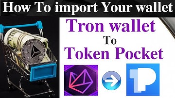 How to import Your wallet from Tron wallet to Token pocket᯾The Coral