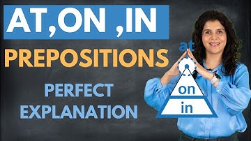 AT/ON/IN - Prepositions In English Grammar With Examples | English Grammar Lesson | ChetChat