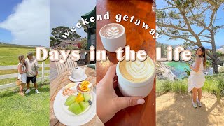 DAYS IN THE LIFE! | weekend getaway, hiking + healthy eats