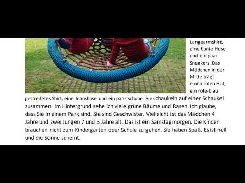 Bildbeschreibung B1 |Kinder
