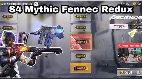 Codm S4 Mythic Fennec Redux Draw | codm ascended mythic fennec redux draw