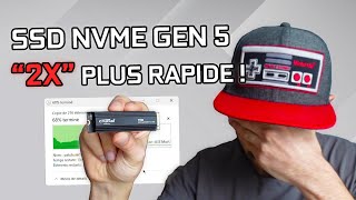 SSD NVME GEN 5 (PCIE 5.0) : VAUT-IL LE COUP ?? Crucial T700 contre Samsung 990 Pro et Crucial P3