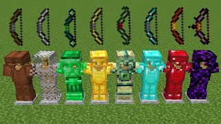 Which bow is better in Minecraft experiment?