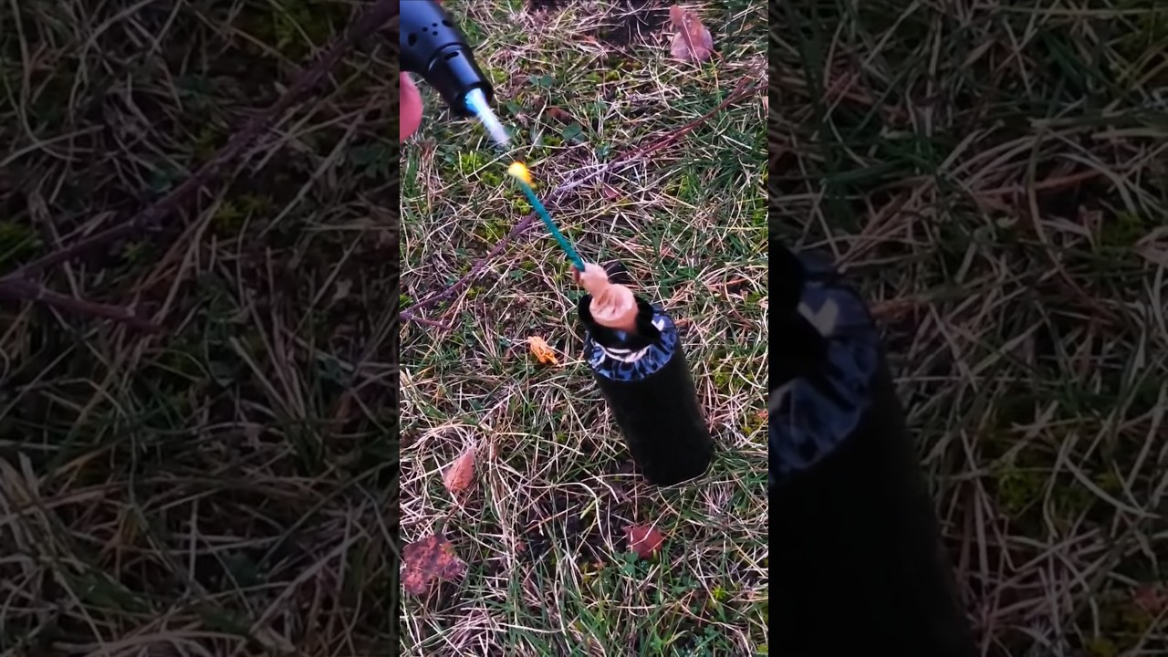 Selfmade 20g bks kno3 Böller mit gelb Vorbrenner + Autoalarm | Silvester 24/25 