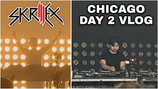 Skrillex @ Navy Pier Chicago Day 2 2026 | VLOG + GRWM