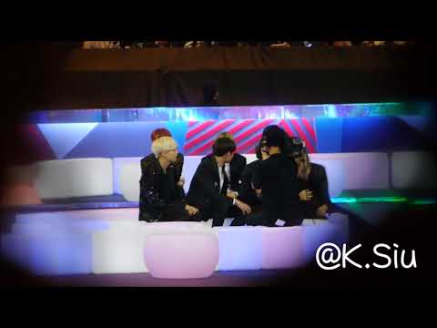 2017 MAMA BTS - SUGA AND JUNGKOOK FANBOYS OVER SURAN AND IU [Loyal fanboys]