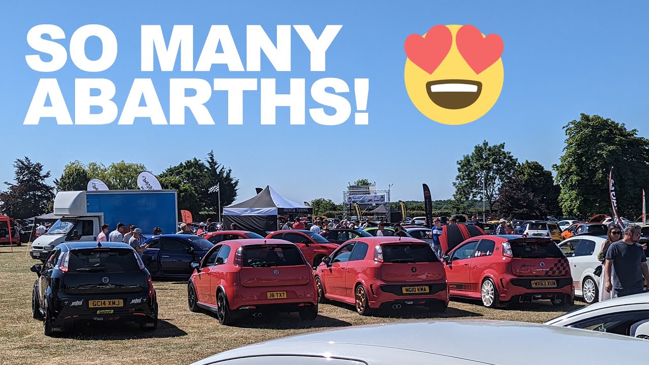 Фестиваль Абарт 2022 | Abarth Grande Punto и Punto Evo, 595, 695, 124 Spider | Автосалон | Автомо...