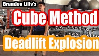 Speed Deadlifts Cube Method