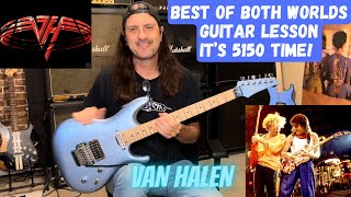 バンドスコア THE BEST OF BOTH WORLDS VAN HALEN Play Official version of Best of both worlds Sheet Music by