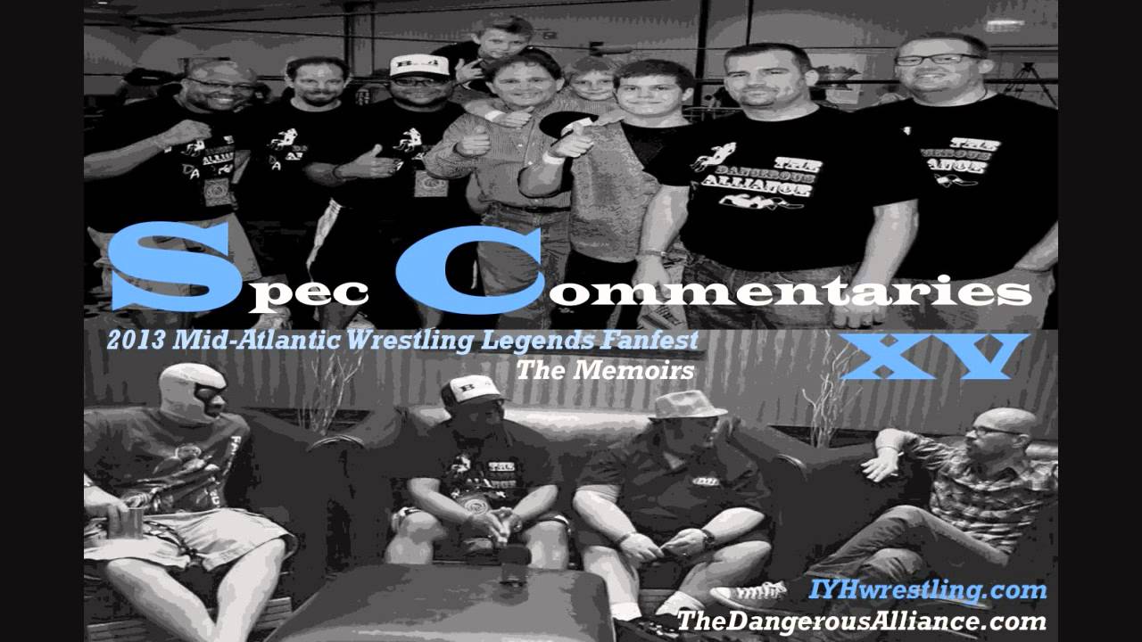 Spec_Commentaries XV - 2013 Mid-Atlantic Wrestling Legends Fanfest, The Memoirs